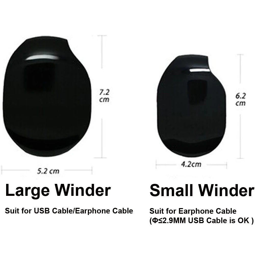 Office Home Pocket Automatic Cable Winder/Retractable Cord Organizer For USB Cable Earphone Cable Data Charging Cable Other Cord