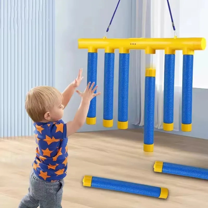 Adults Kid Catching Sticks Game Falling Sticks Catching Sensory Toy Drop Catch Win Reaction Training Reflex Challenge Party Game