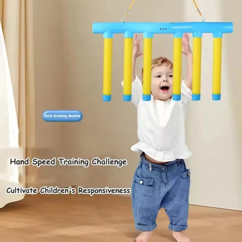 Adults Kid Catching Sticks Game Falling Sticks Catching Sensory Toy Drop Catch Win Reaction Training Reflex Challenge Party Game