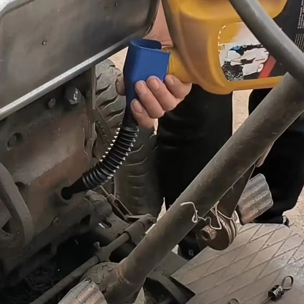 Car Refueling Funnel Universal Engine Oil Gasoline Filter Transfer Funnels Tool Foldable Portable Telescopic Funnels