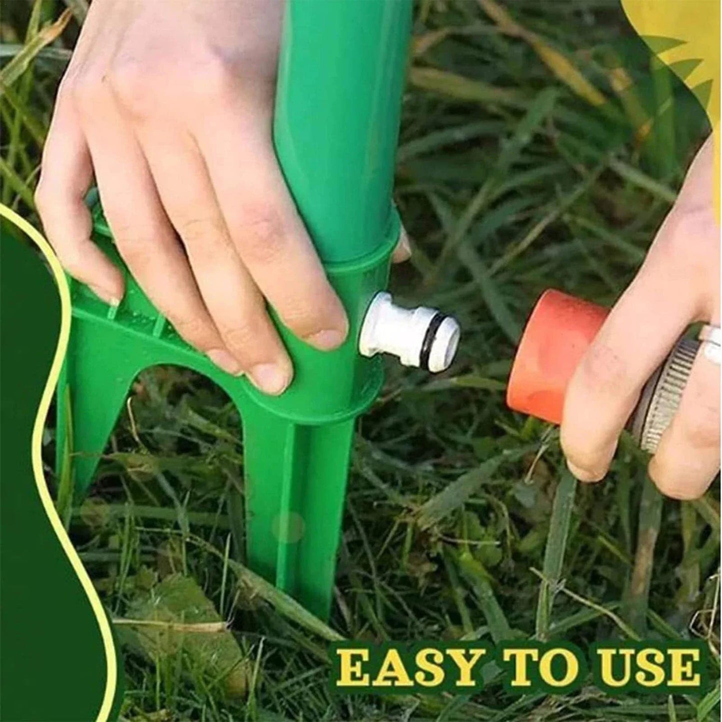 Dancing Water Sprinkler Portable Novelty Water Spraying Tool 360 Degree Swivels Garden Water Sprinklers for Garden Irrigation