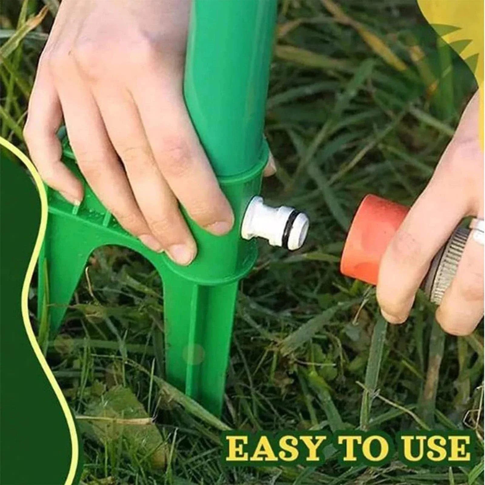 Dancing Water Sprinkler Portable Novelty Water Spraying Tool 360 Degree Swivels Garden Water Sprinklers for Garden Irrigation