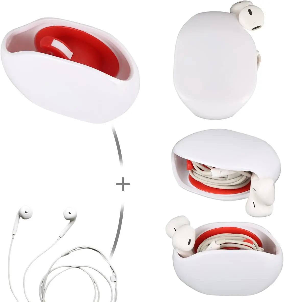 Office Home Pocket Automatic Cable Winder/Retractable Cord Organizer For USB Cable Earphone Cable Data Charging Cable Other Cord