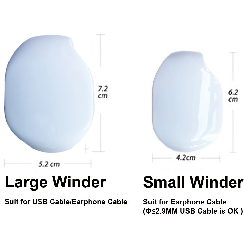 Office Home Pocket Automatic Cable Winder/Retractable Cord Organizer For USB Cable Earphone Cable Data Charging Cable Other Cord