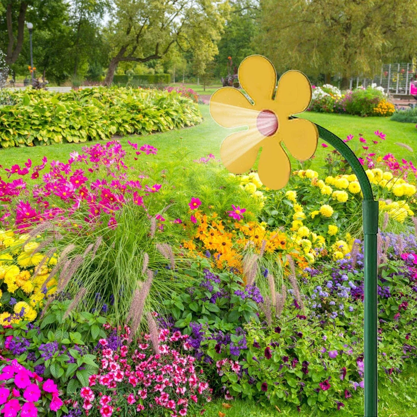 Dancing Water Sprinkler Portable Novelty Water Spraying Tool 360 Degree Swivels Garden Water Sprinklers for Garden Irrigation