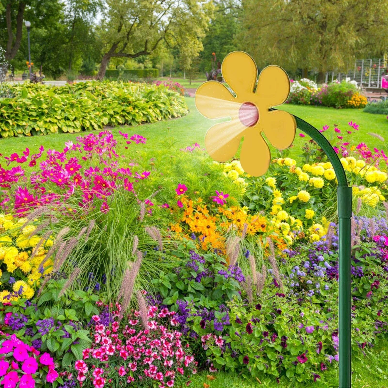 Dancing Water Sprinkler Portable Novelty Water Spraying Tool 360 Degree Swivels Garden Water Sprinklers for Garden Irrigation
